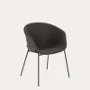 Dark Grey Yvette Armchair | Kave Home -Quality Furniture Store CC1084VD15 1V01