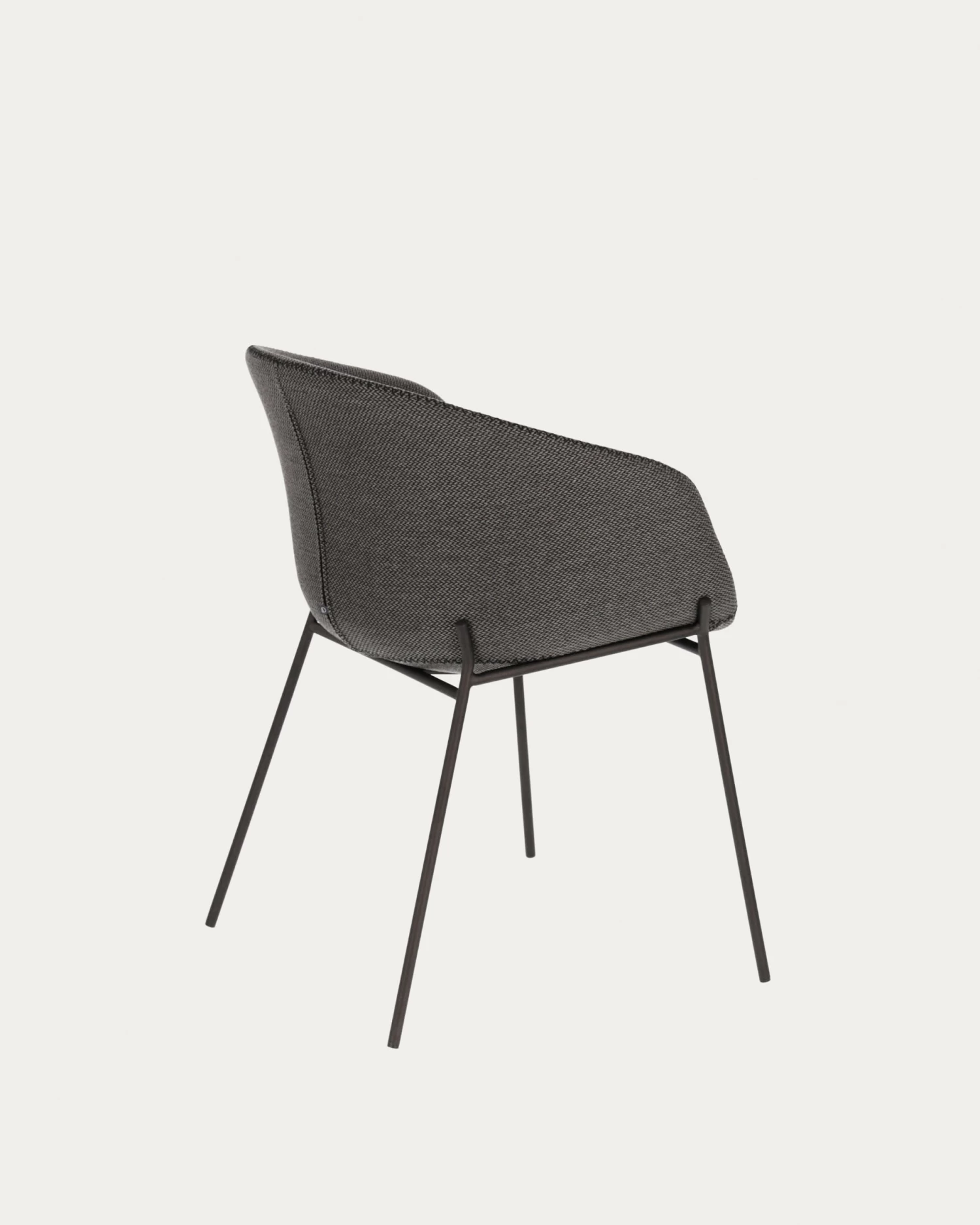 Dark Grey Yvette Armchair | Kave Home 8 Dark Grey Yvette Armchair | Kave Home - Image 6