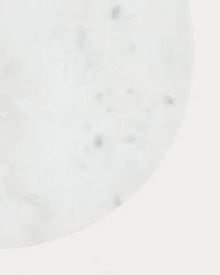 Sheffield Side Table In White Marble And Golden Steel Legs Ã 43 Cm | Kave Home -Quality Furniture Store CC1103PR05 1D02