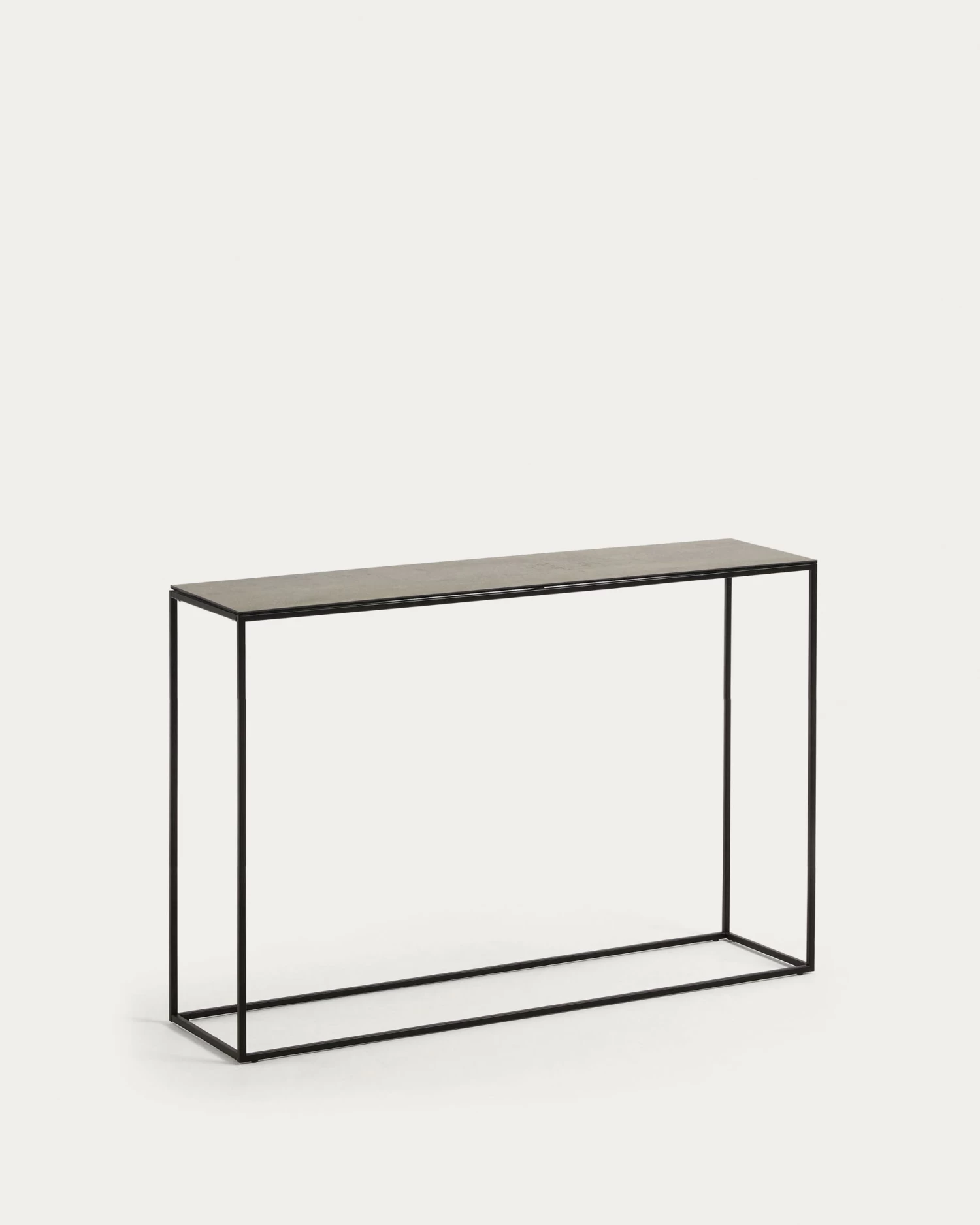 Rewena Console Table With Porcelain Top And Steel Structure 110 X 75 Cm | Kave Home 3 Rewena Console Table With Porcelain Top And Steel Structure 110 X 75 Cm | Kave Home
