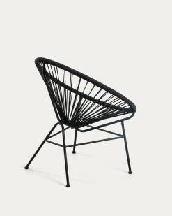 Black Samantha Armchair | Kave Home 17 Black Samantha Armchair | Kave Home -Quality Furniture Store CC1216J01 1V03