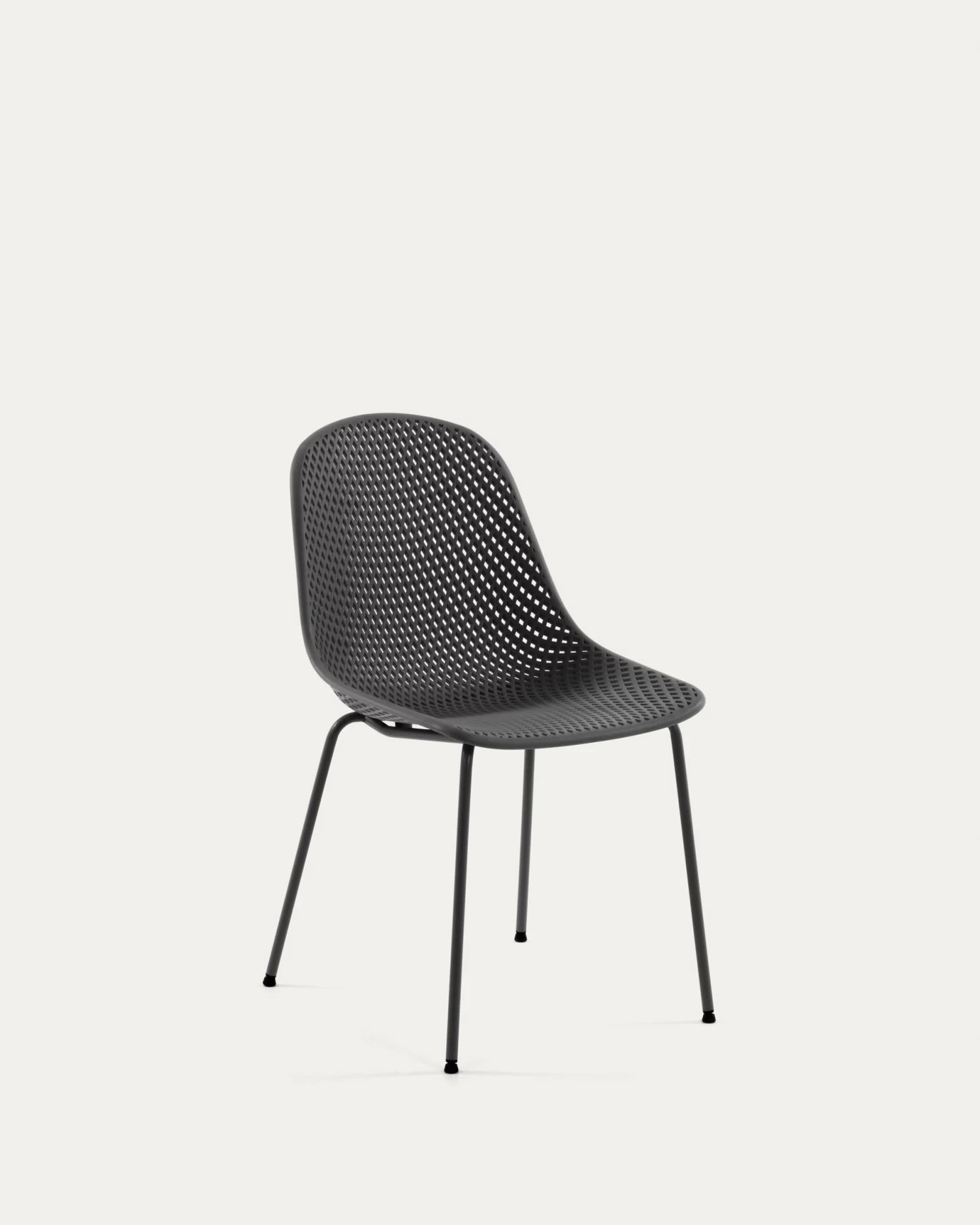 Quinby Outdoor Dining Chair In Grey | Kave Home 3 Quinby Outdoor Dining Chair In Grey | Kave Home