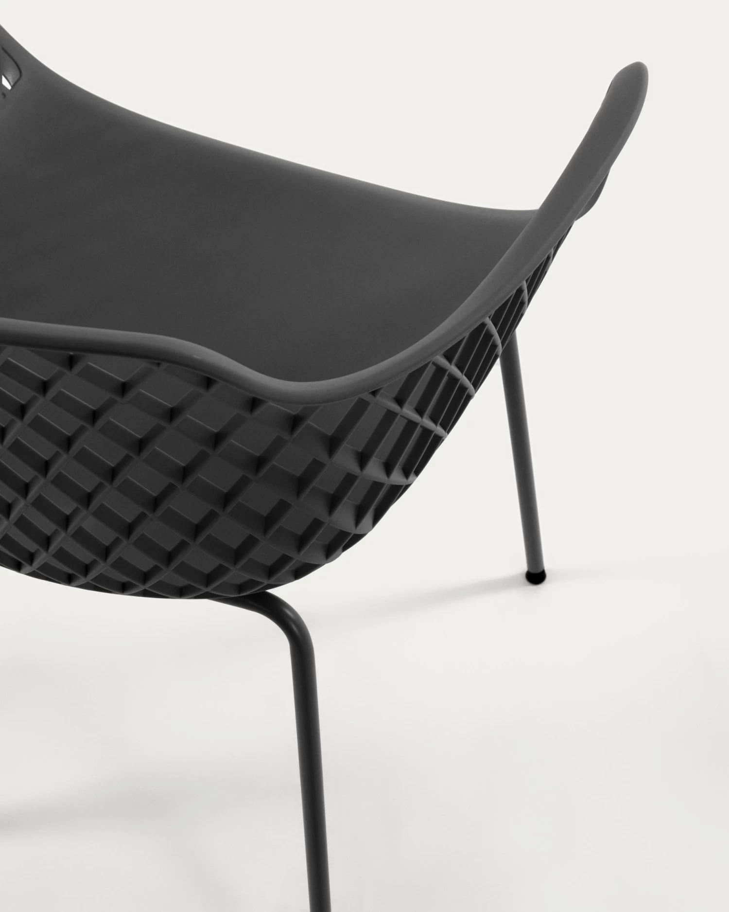 Quinn Outdoor Chair In Grey | Kave Home 5 Quinn Outdoor Chair In Grey | Kave Home - Image 3