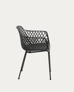 Quinn Outdoor Chair In Grey | Kave Home 13 Quinn Outdoor Chair In Grey | Kave Home -Quality Furniture Store CC1223S02 1V02