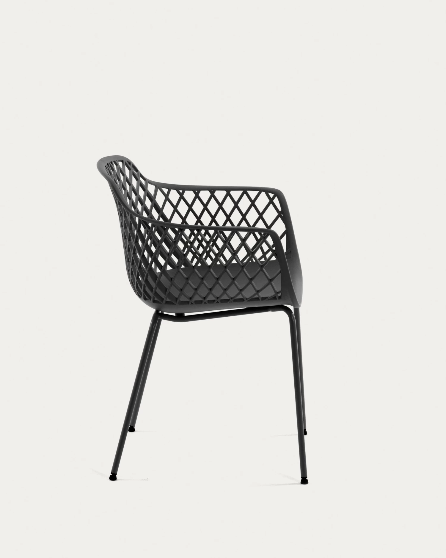 Quinn Outdoor Chair In Grey | Kave Home 7 Quinn Outdoor Chair In Grey | Kave Home - Image 5