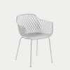 Quinn Outdoor Chair In White | Kave Home 1 Quinn Outdoor Chair In White | Kave Home -Quality Furniture Store CC1223S05 1V01