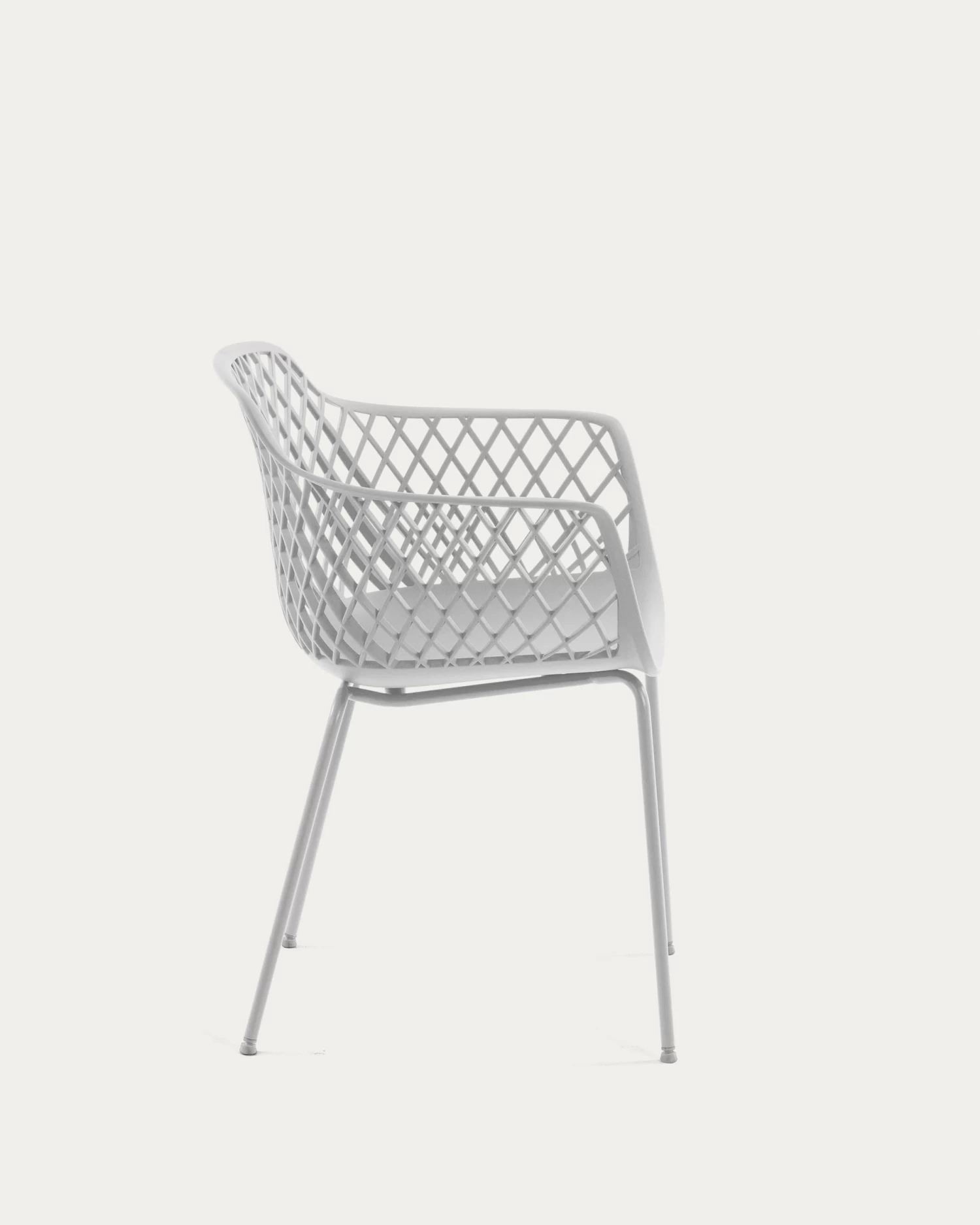 Quinn Outdoor Chair In White | Kave Home 7 Quinn Outdoor Chair In White | Kave Home - Image 5