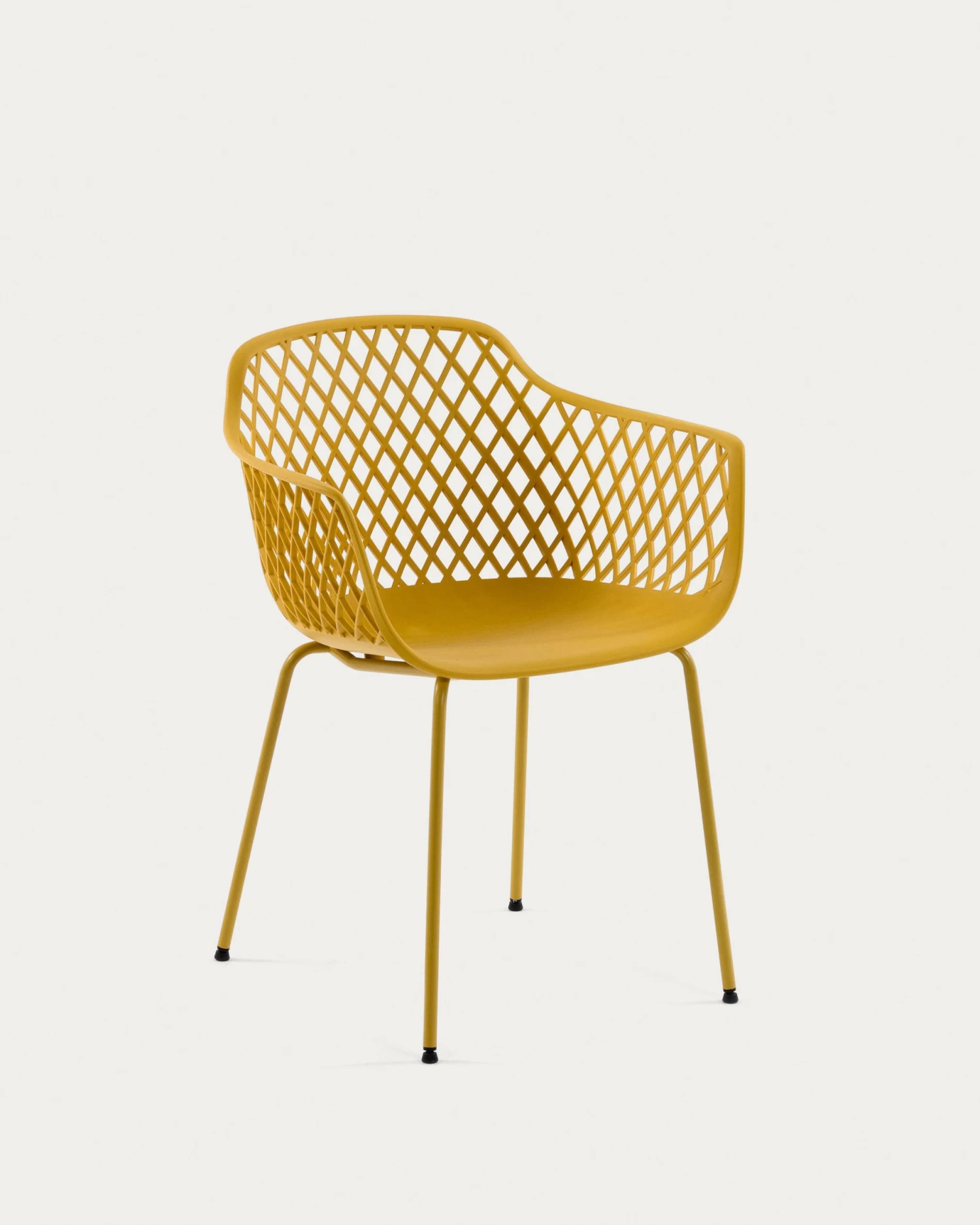 Quinn Outdoor Chair In Yellow | Kave Home 3 Quinn Outdoor Chair In Yellow | Kave Home