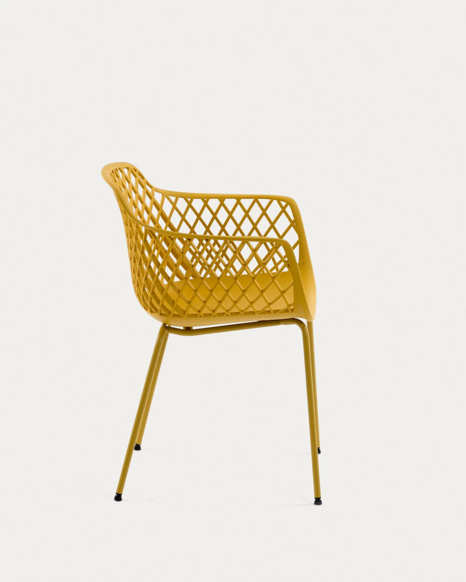 Quinn Outdoor Chair In Yellow | Kave Home 7 Quinn Outdoor Chair In Yellow | Kave Home - Image 5