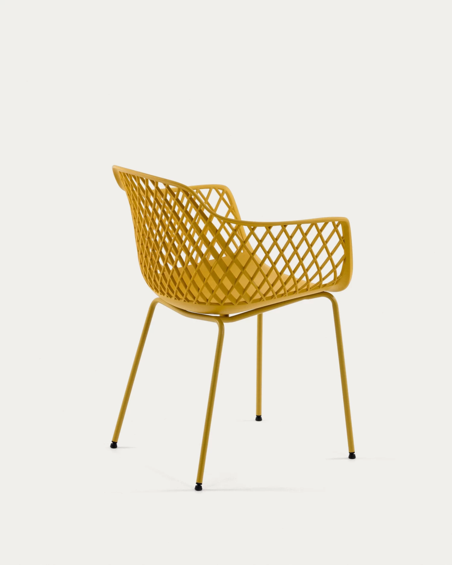 Quinn Outdoor Chair In Yellow | Kave Home 8 Quinn Outdoor Chair In Yellow | Kave Home - Image 6