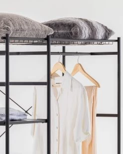 Storn Doorless Closet 120 X 182 Cm | Kave Home -Quality Furniture Store CC1226M01 1D01