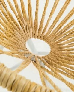 Samantha Synthetic Rattan In A Natural Colour | Kave Home -Quality Furniture Store CC1314S12 1D02