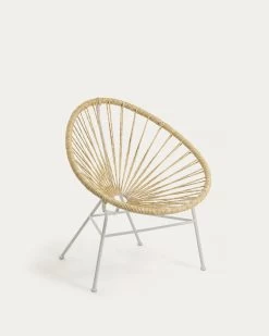 Samantha Synthetic Rattan In A Natural Colour | Kave Home