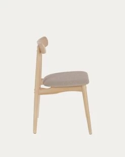 Beige Nayme Chair | Kave Home -Quality Furniture Store CC1344AB12 1V02