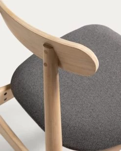 Dark Grey Nayme Chair | Kave Home 11 Dark Grey Nayme Chair | Kave Home -Quality Furniture Store CC1344AB15 1D01