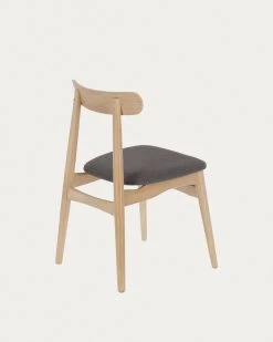 Dark Grey Nayme Chair | Kave Home 15 Dark Grey Nayme Chair | Kave Home -Quality Furniture Store CC1344AB15 1V03