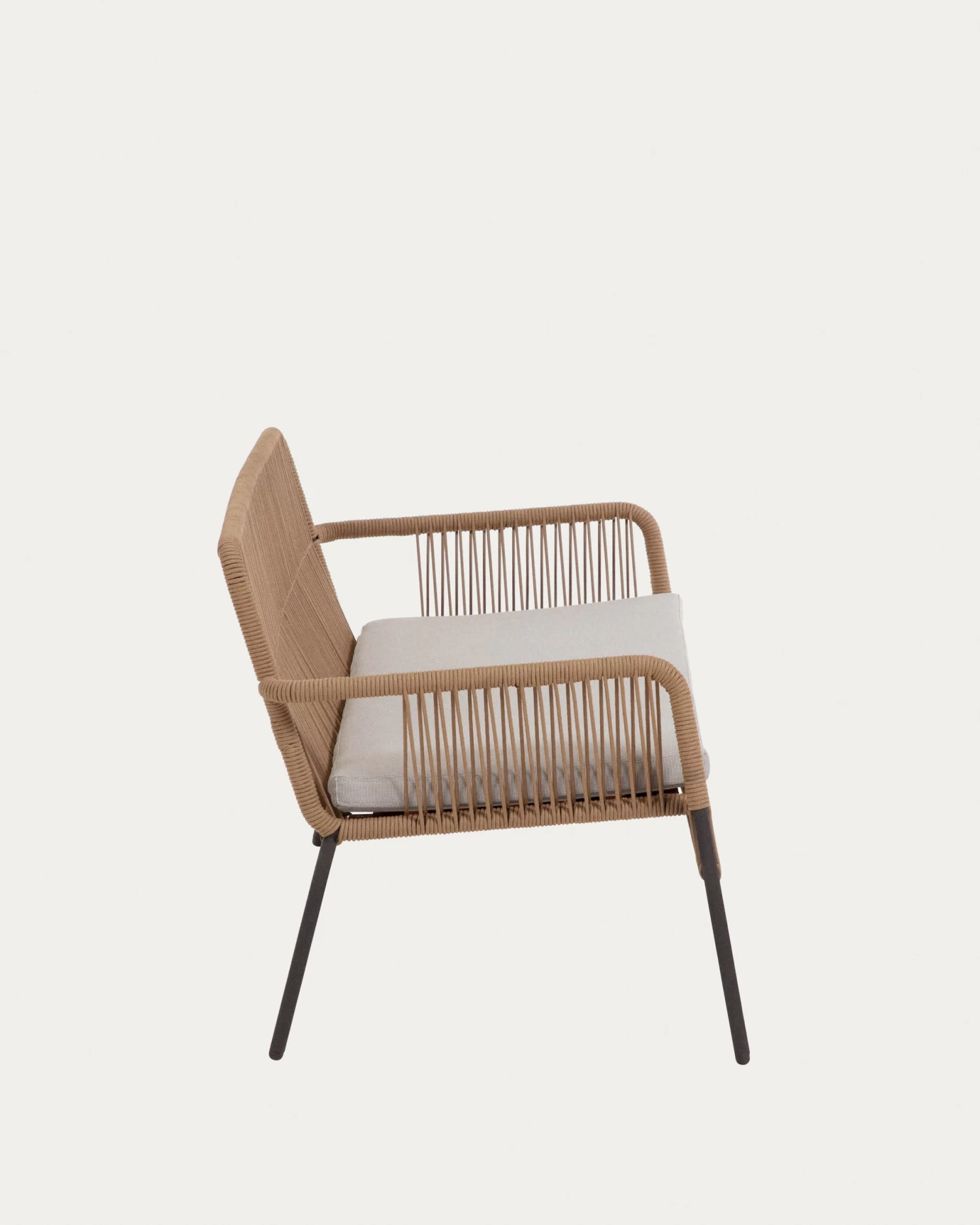 Samanta 2 Seater Stackable Sofa In Beige Cord 133 Cm | Kave Home 10 Samanta 2 Seater Stackable Sofa In Beige Cord 133 Cm | Kave Home - Image 8