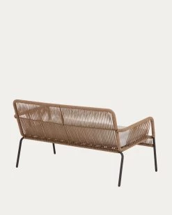 Samanta 2 Seater Stackable Sofa In Beige Cord 133 Cm | Kave Home 21 Samanta 2 Seater Stackable Sofa In Beige Cord 133 Cm | Kave Home -Quality Furniture Store CC1738J12 1V04