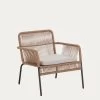 Samanta Stackable Armchair In Beige Cord | Kave Home -Quality Furniture Store CC1739J12 1V01