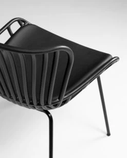 Surpik Outdoor Chair In Black | Kave Home -Quality Furniture Store CC1745S02O 1D02