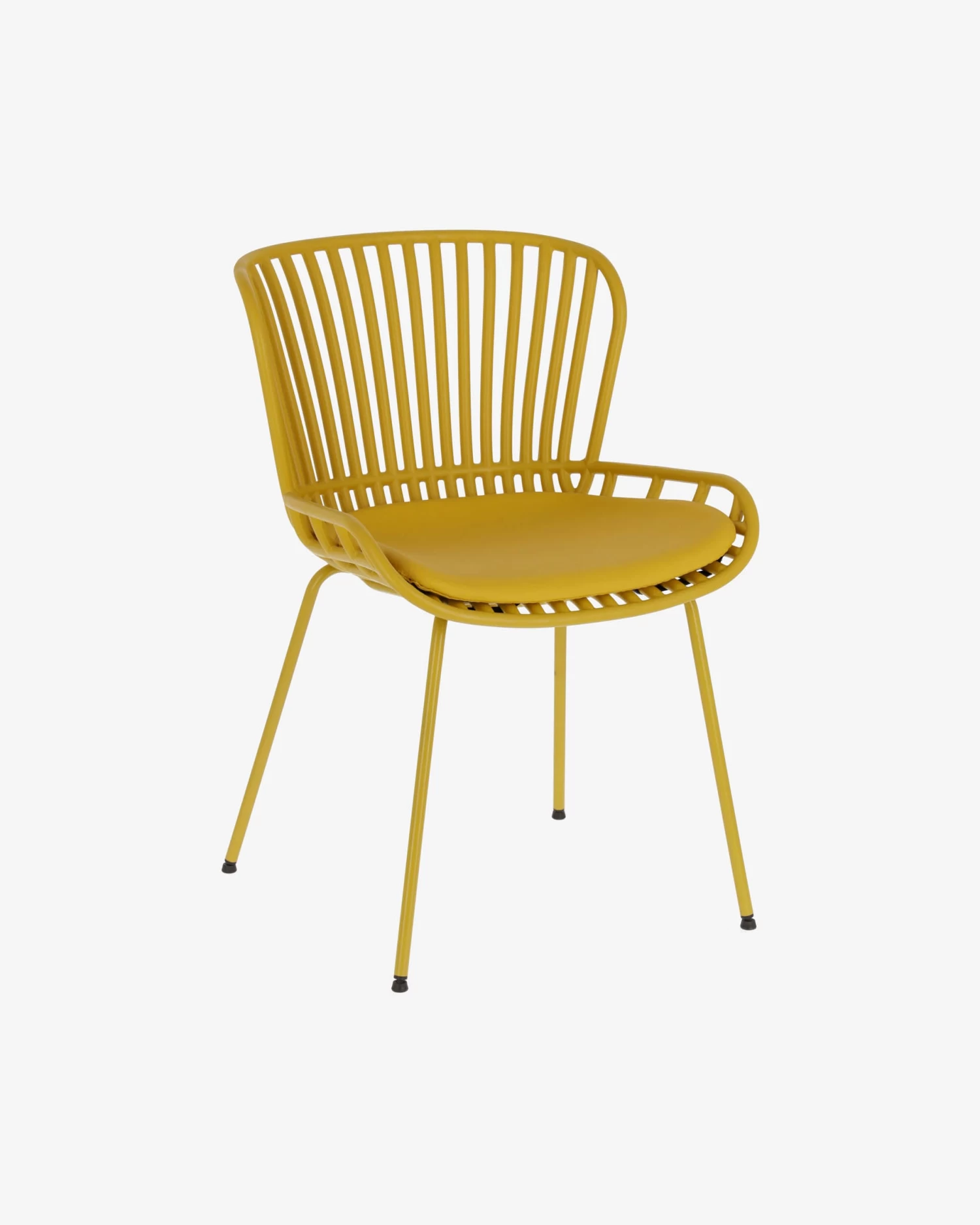 Surpik Outdoor Chair In Yellow | Kave Home 3 Surpik Outdoor Chair In Yellow | Kave Home