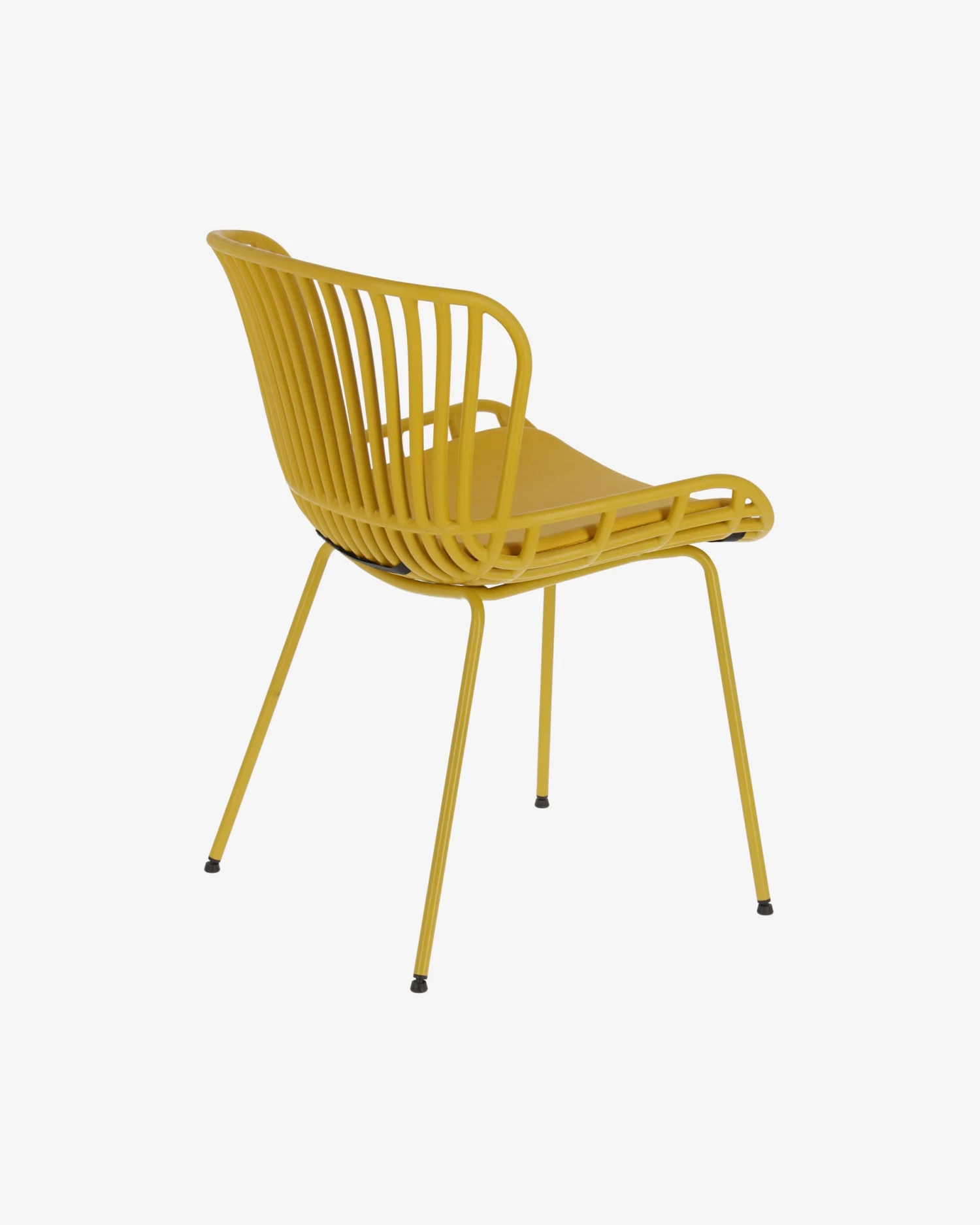 Surpik Outdoor Chair In Yellow | Kave Home 7 Surpik Outdoor Chair In Yellow | Kave Home - Image 5