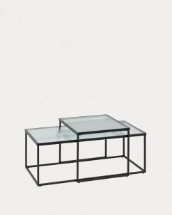 Akemi Set Of 2 Coffee Table | Kave Home