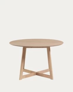 Extendable Maryse 70 (120) X 75 Cm Table In An Oak Finish | Kave Home -Quality Furniture Store CC1877M33 1V03