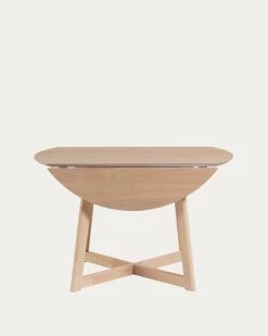Extendable Maryse 70 (120) X 75 Cm Table In An Oak Finish | Kave Home -Quality Furniture Store CC1877M33 1V04