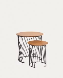 Leska Set Of 2 Side Tables à 50 / à 35 Cm | Kave Home