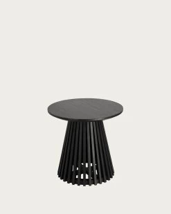 Jeanette à 50 Cm Black Side Table | Kave Home