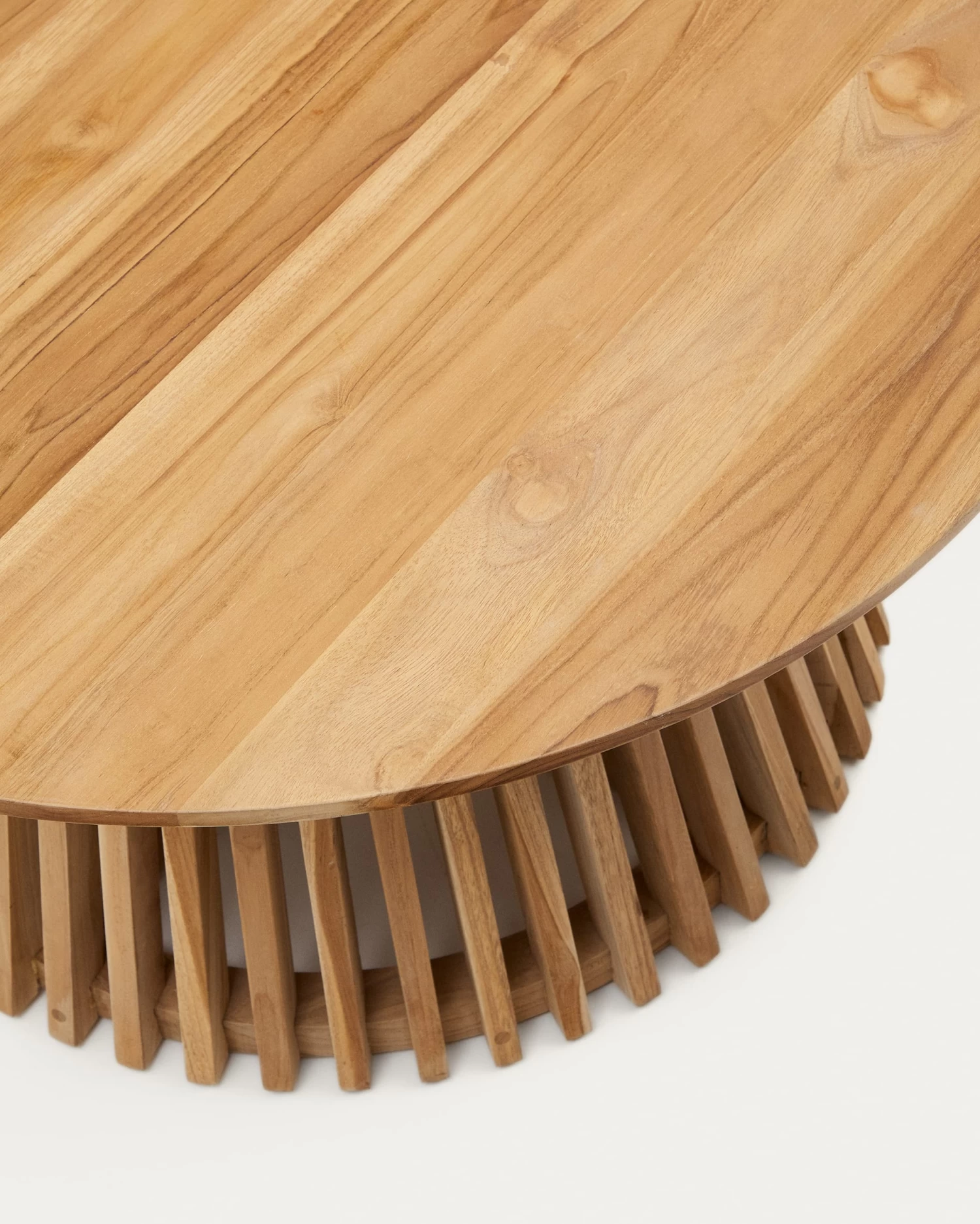 Jeanette à 80 Cm Natural Coffee Table | Kave Home 5 Jeanette à 80 Cm Natural Coffee Table | Kave Home - Image 3