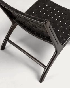 Black Calixta Armchair | Kave Home -Quality Furniture Store CC1947P01 1D01