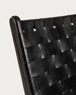 Black Calixta Armchair | Kave Home -Quality Furniture Store CC1947P01 1D03