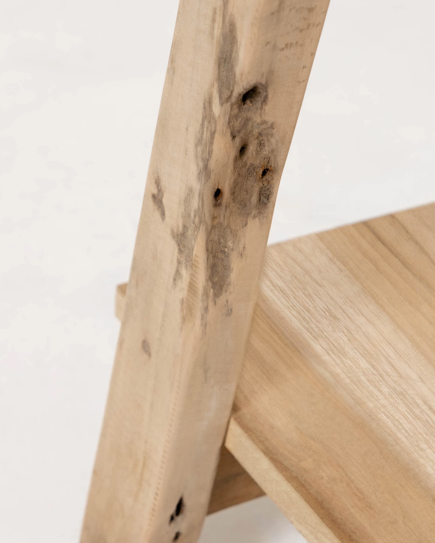 Safara Solid Recycled Teak Bench 100 Cm | Kave Home 7 Safara Solid Recycled Teak Bench 100 Cm | Kave Home - Image 5