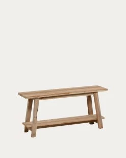 Safara Solid Recycled Teak Bench 100 Cm | Kave Home