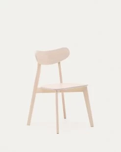 Safina Chair In Oak Veneer And Solid Rubber Wood | Kave Home