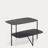Wigan Black Metal Side Table 62 X 58 Cm | Kave Home -Quality Furniture Store CC2078R01 1V01