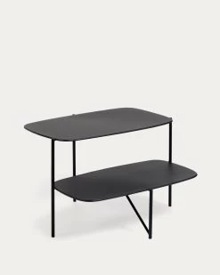 Wigan Black Metal Side Table 62 X 58 Cm | Kave Home