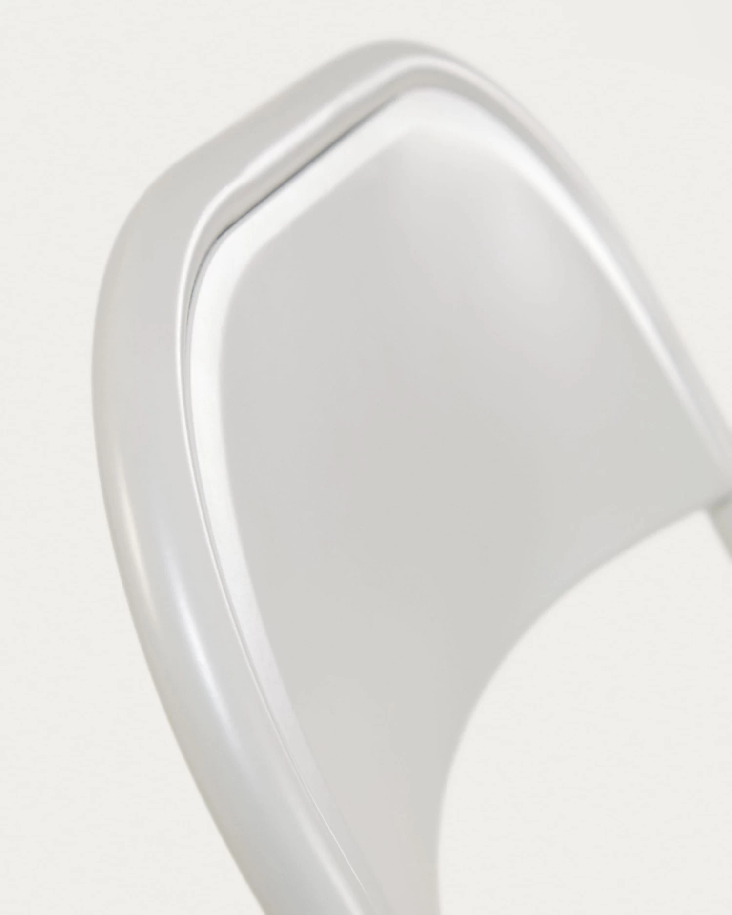 Aidana Metal Folding Chair In Light Grey | Kave Home 7 Aidana Metal Folding Chair In Light Grey | Kave Home - Image 5