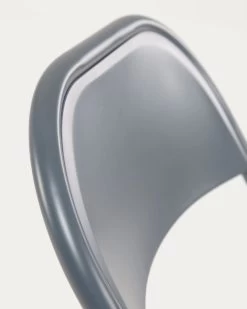 Aidana Metal Folding Chair In Dark Grey | Kave Home -Quality Furniture Store CC2093R15 1D02