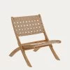Chabeli Acacia Wood Folding Chair In Acacia Wood And Beige Cord FSC 100% | Kave Home 2 Chabeli Acacia Wood Folding Chair In Acacia Wood And Beige Cord FSC 100% | Kave Home -Quality Furniture Store CC2094J12 1V01