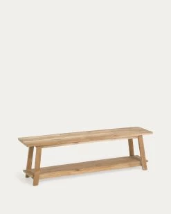 Safara Solid Recycled Teak Bench 150 Cm | Kave Home