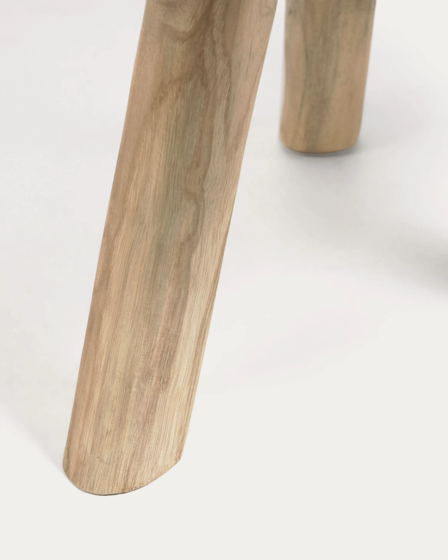 Glenda Round Solid Teak Wood Coffee Table à 55 Cm | Kave Home 7 Glenda Round Solid Teak Wood Coffee Table à 55 Cm | Kave Home - Image 5