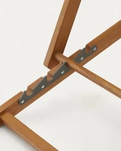 Adredna Solid Acacia Outdoor Deck Chair In Green FSC 100% -Quality Furniture Store CC2157J19 1D04