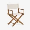 Dalisa Solid Acacia Outdoor Folding Chair In Beige FSC 100% | Kave Home