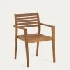 Hanzel Stackable Solid 100% FSC Acacia Wood Garden Chair | Kave Home