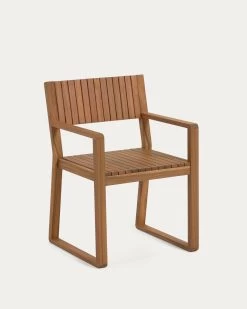 Emili Solid 100% FSC Acacia Garden Chair | Kave Home
