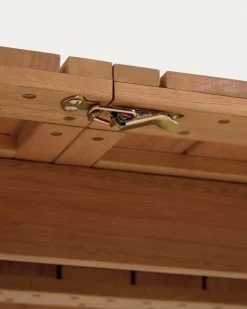 Hanzel Extendable Garden Table In Solid Eucalyptus 183 (240) X 100 Cm FSC 100% | Kave Home -Quality Furniture Store CC2172M46 1D03