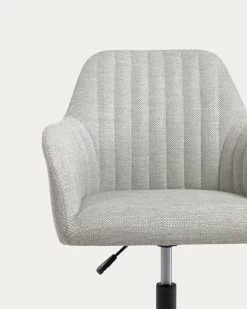 Madina Light Grey Office Chair | Kave Home -Quality Furniture Store CC2186VD14 1D02